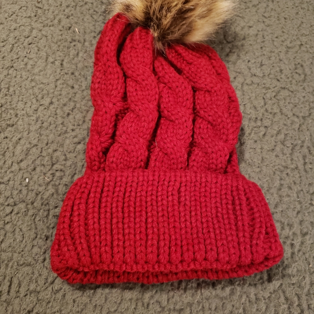 Cable Knit wool hat